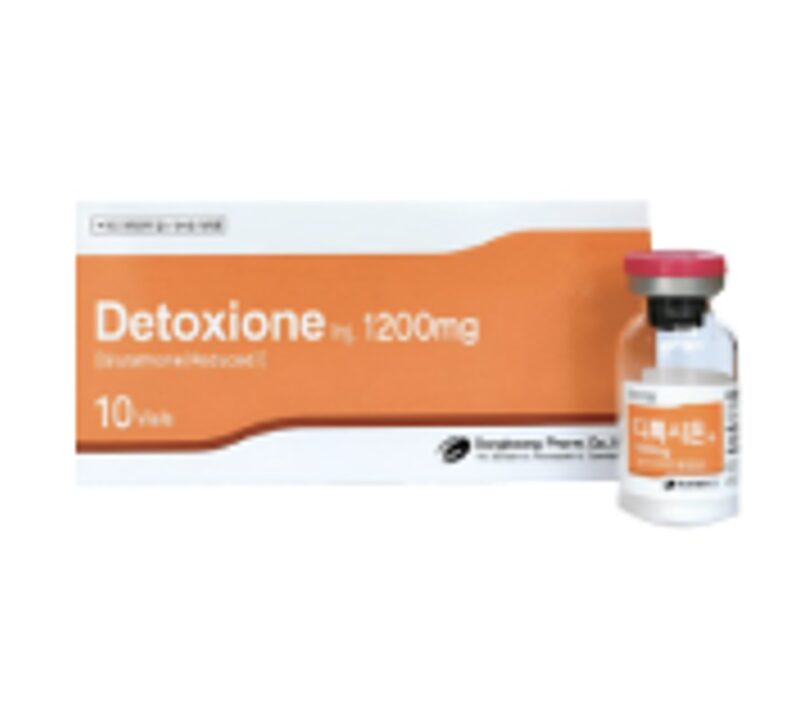 デトキシオン 1200mg（DETOXIONE 1200mg）バイアル外箱